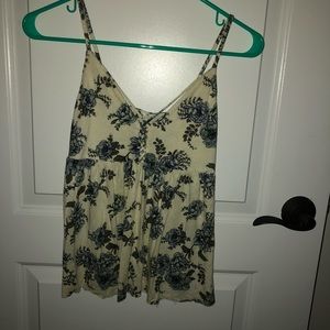 Cream American Eagle Tank XS